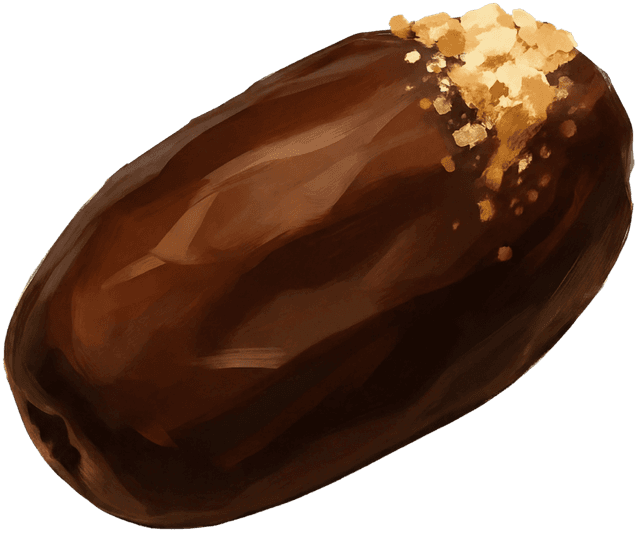 Datte au Noir · Praliné